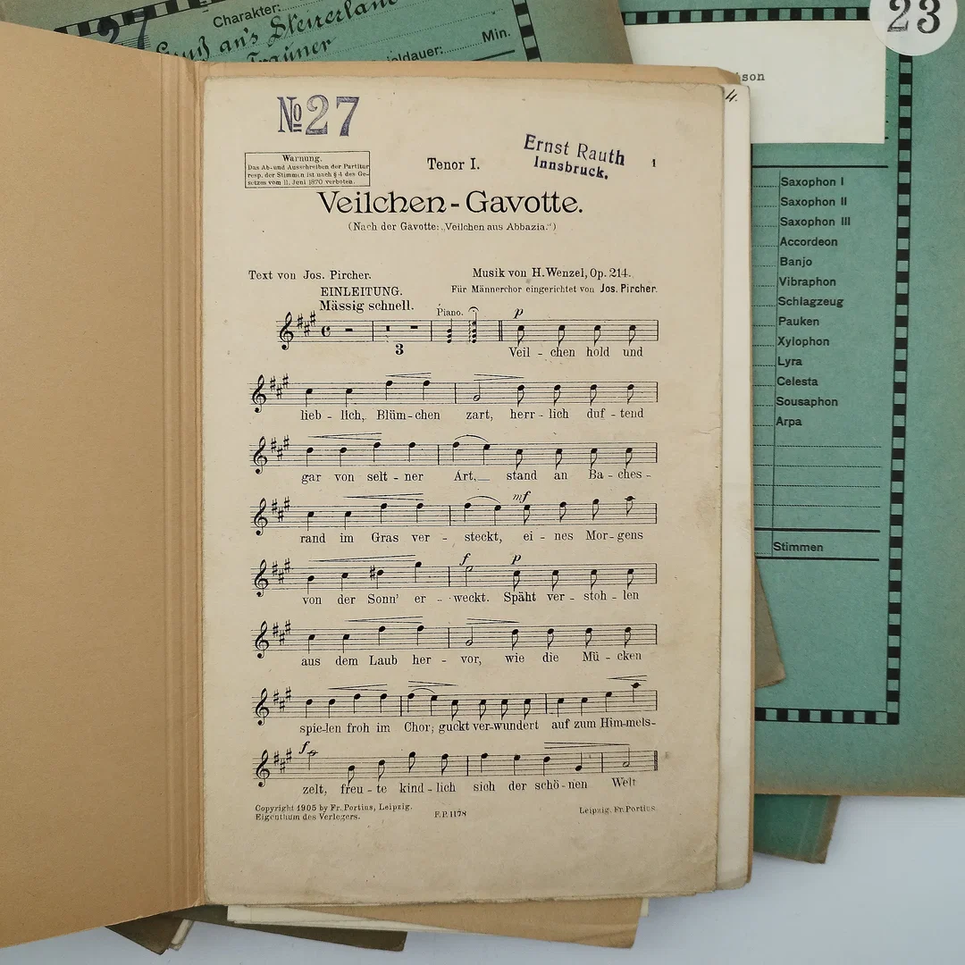 Salonorchester-Noten Konvolut | Einmaliges Unikat – Bild 5