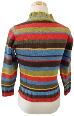 Tik & Tak Kinder (M) Pullover gestreift bunt - 116 - Bild 3