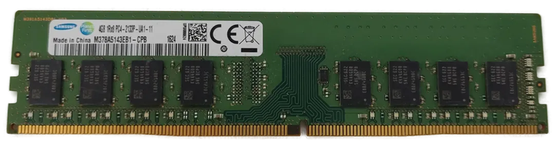 Samsung 4GB  DDR4 1Rx8 PC4-213P-UA1-11 Arbeitsspeicher / RAM  - Bild 4