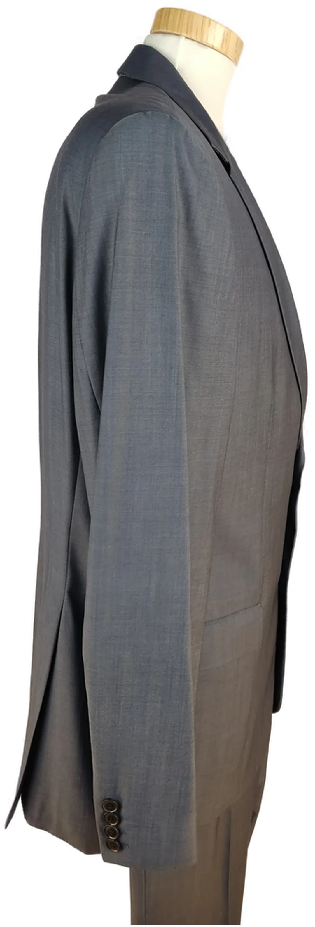 Guabello Herrenanzug / blau-grau - XL/52 – Bild 3