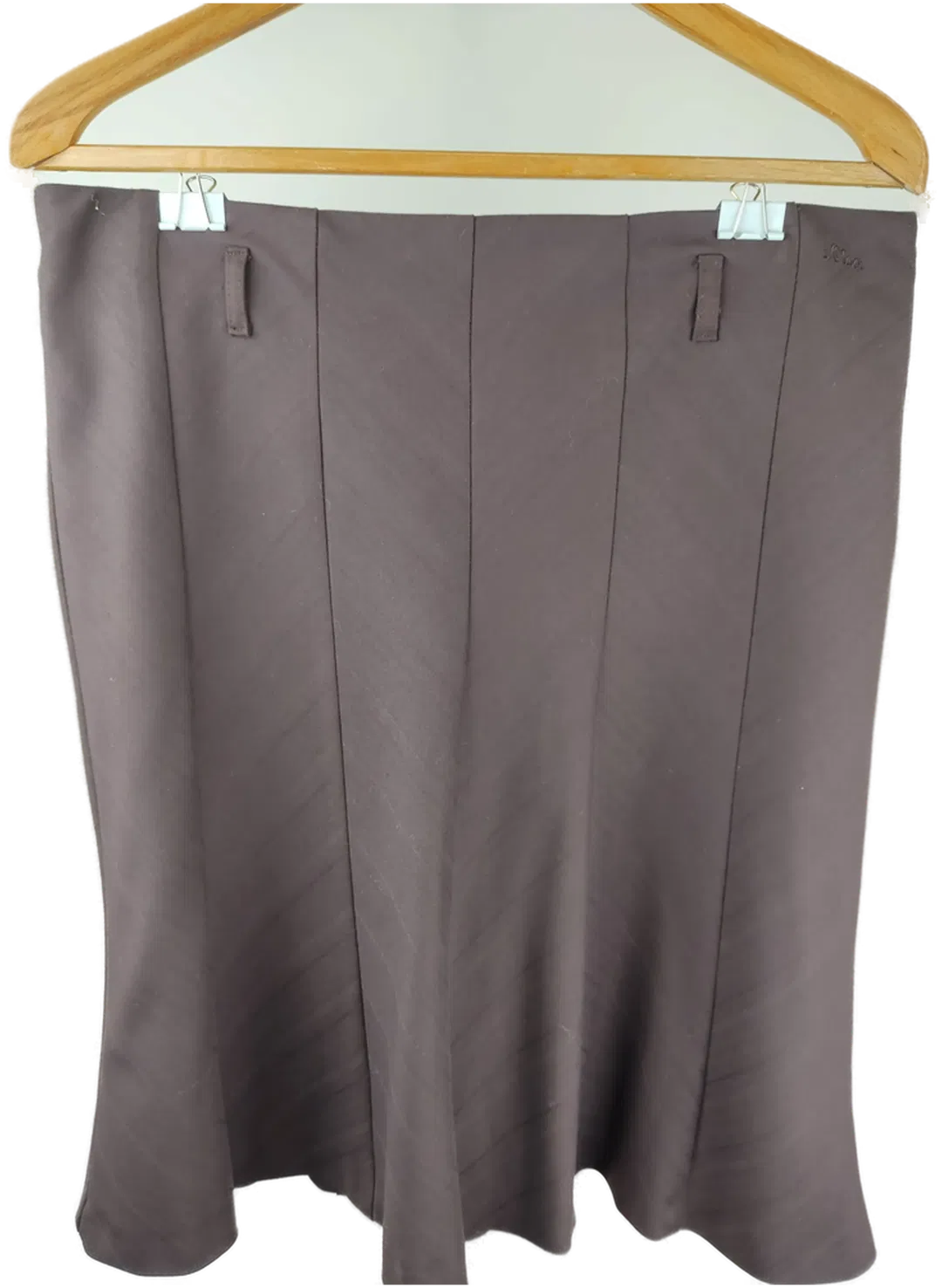 Gerry Weber Damen Midi Rock braun - XL/42 - Bild 1