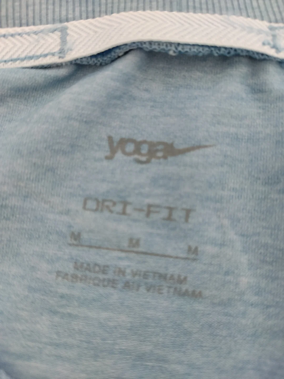 Nike Damen Yoga T-Shirt hellblau 2 Stk - M – Bild 4