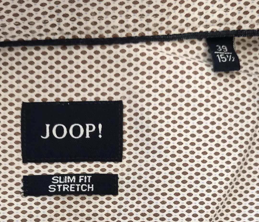 Joop Herren Hemd gepunktet Gr. 39 – Bild 4