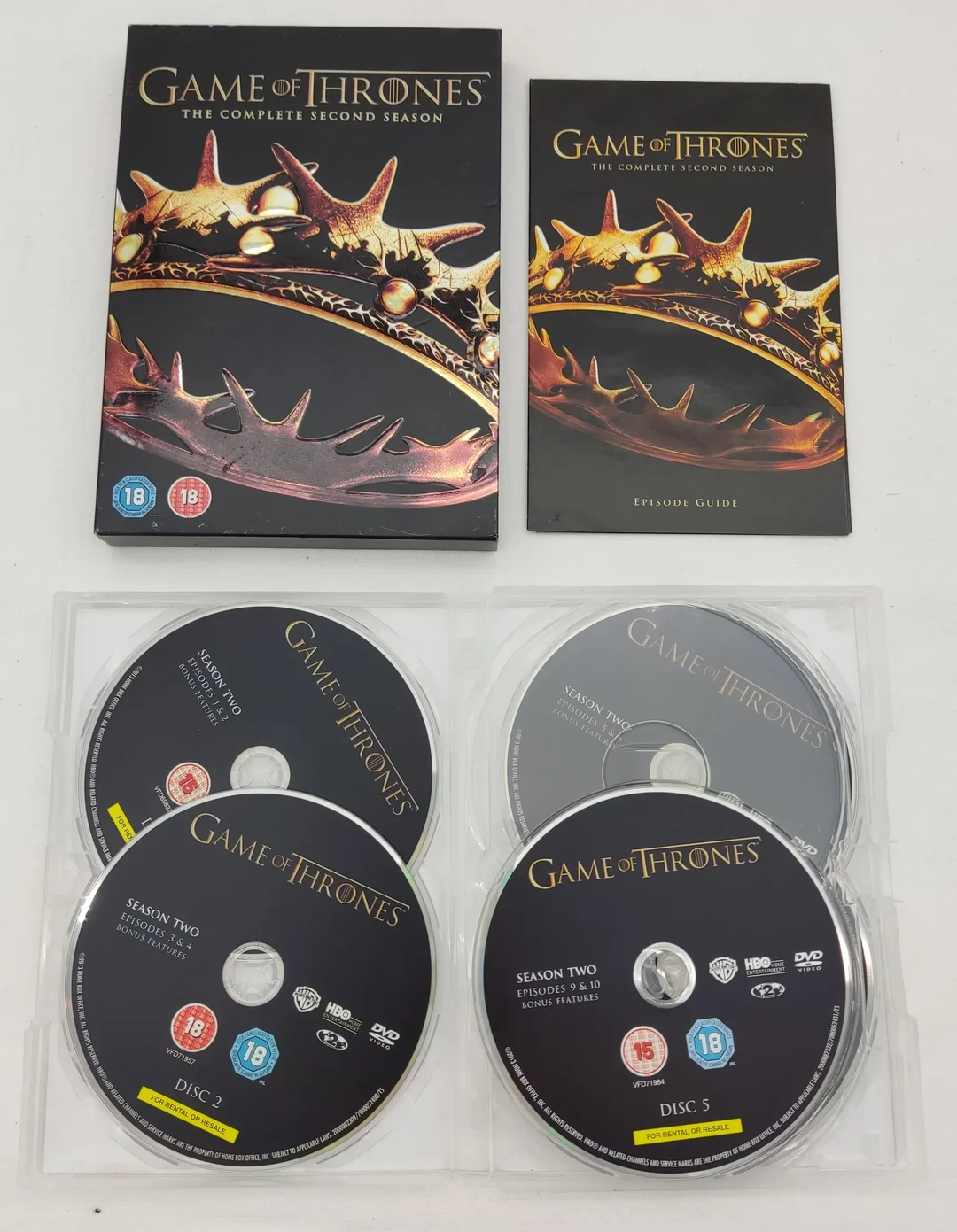 DVD - Game of Thrones - zweite Staffel – Bild 3