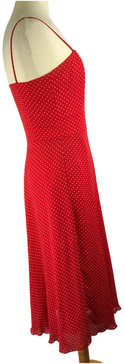 Midikleid Jake*s Gepunktet Viskose Gr. 40 | Sommerabend-Charme - Bild 2