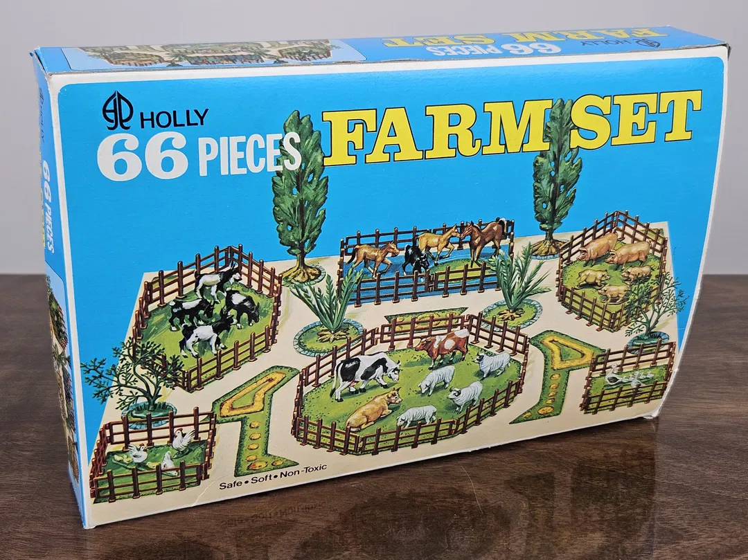 Farm Set - Vintage Spielzeugfiguren - Holly - Bild 1