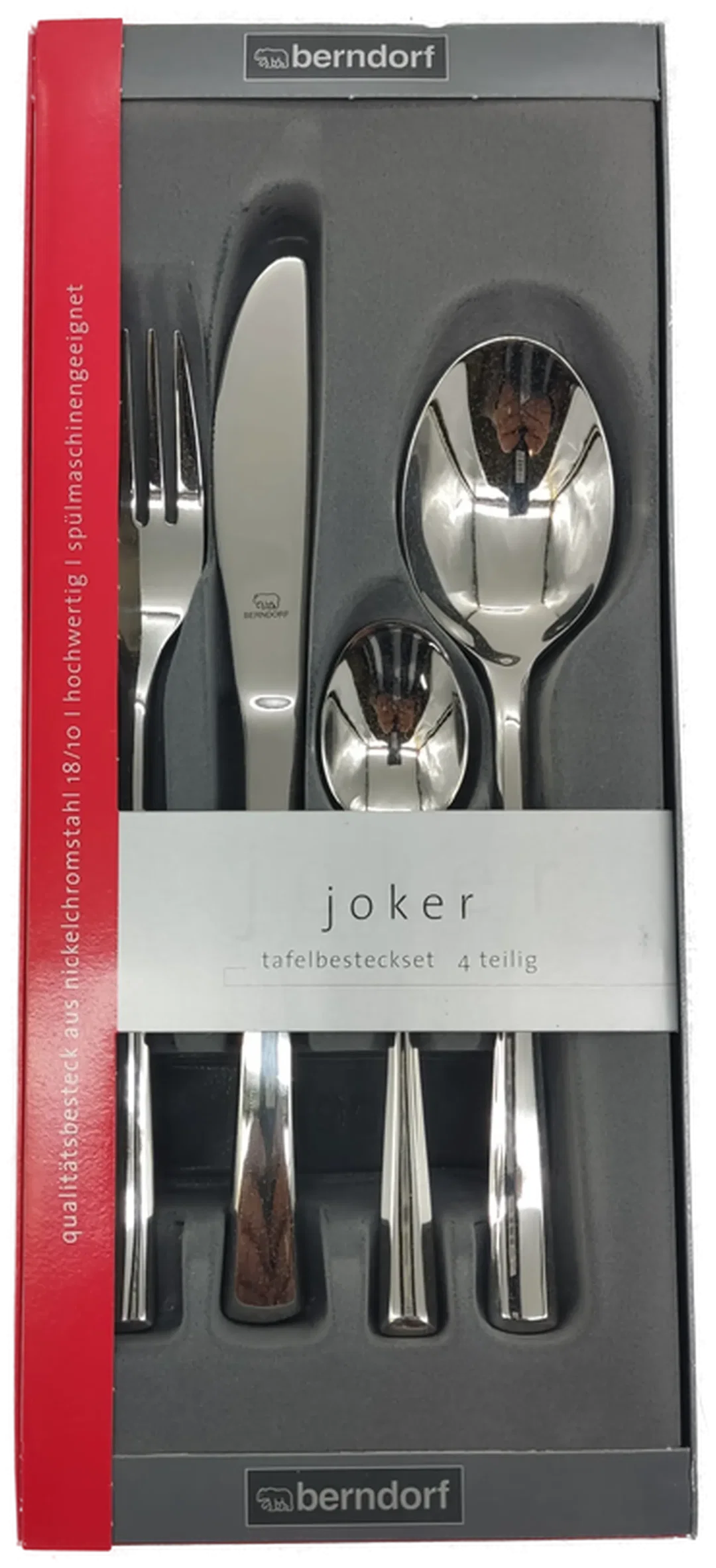 Berndorfer qualitäts-Tafelbesteck 4 teilig  – Bild 2