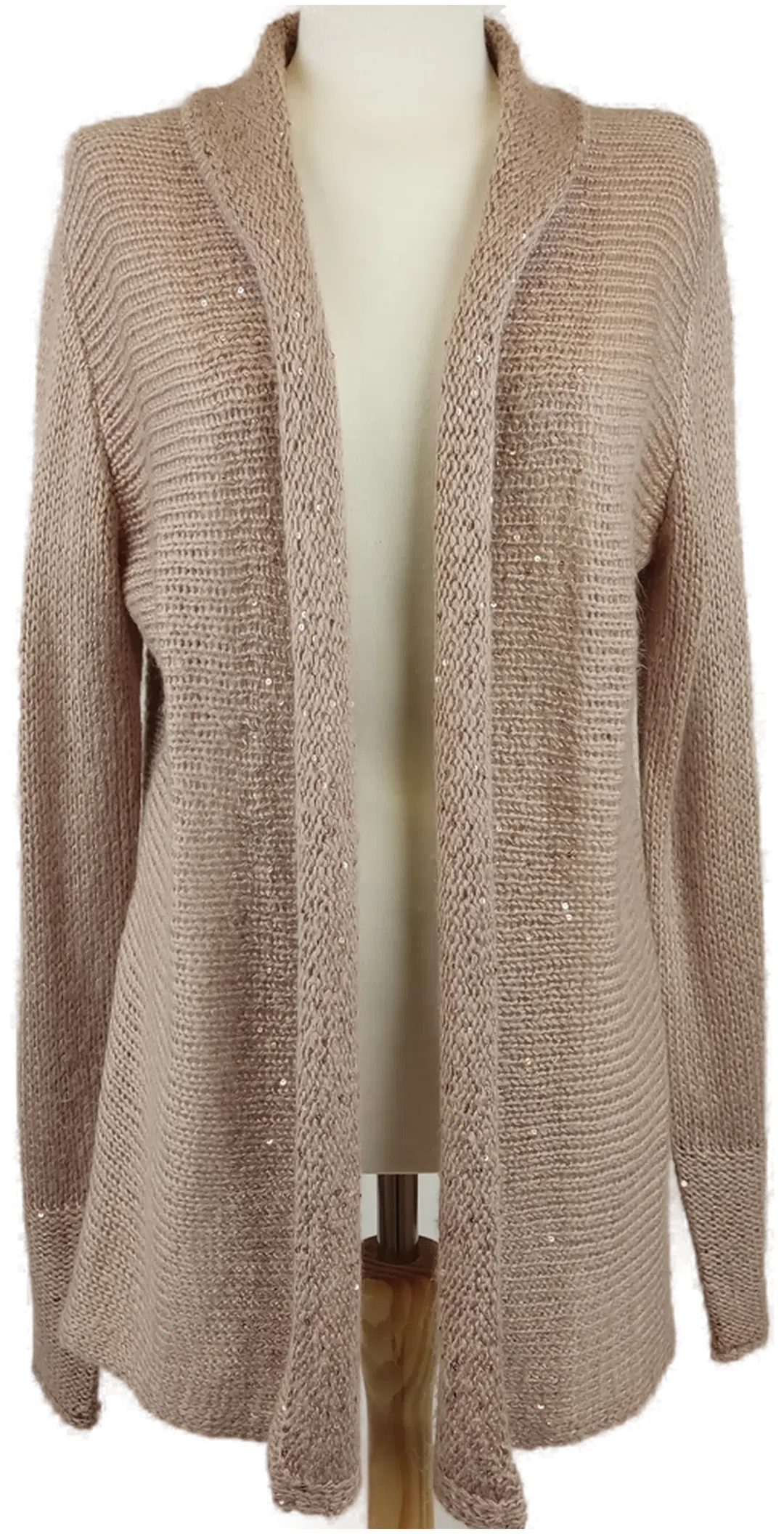 Comma Damen Strickweste beige - XL/42 - Bild 1