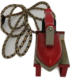 Antikes Vintage mini Reise Bügeleisen, Marke Jura - Bild 3