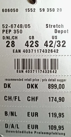 Eurex by Brax Herren Jeans grau Gr. 28 - Bild 4