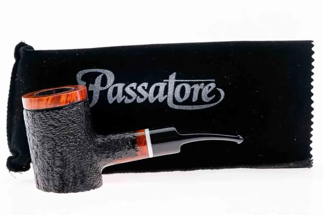 PASSATORE Vintage Pfeife mit 9mm Filter inkl. Tasche - Bild 1