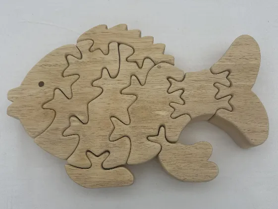 Fisch Holzpuzzle – Bild 2