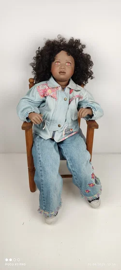 Christine Orange Puppe 