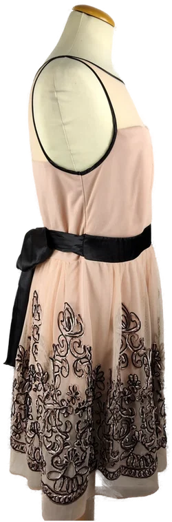 Damen Minikleid Bodyflirt Unifarben | Party-Schatz – Vorschau 2