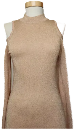 Atmosphere Damen Mini Kleid gold Gr. 38 - Bild 3