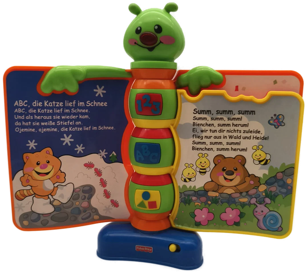 Fisher Price, interaktives Liederbuch, Lernspielzeug – Bild 2
