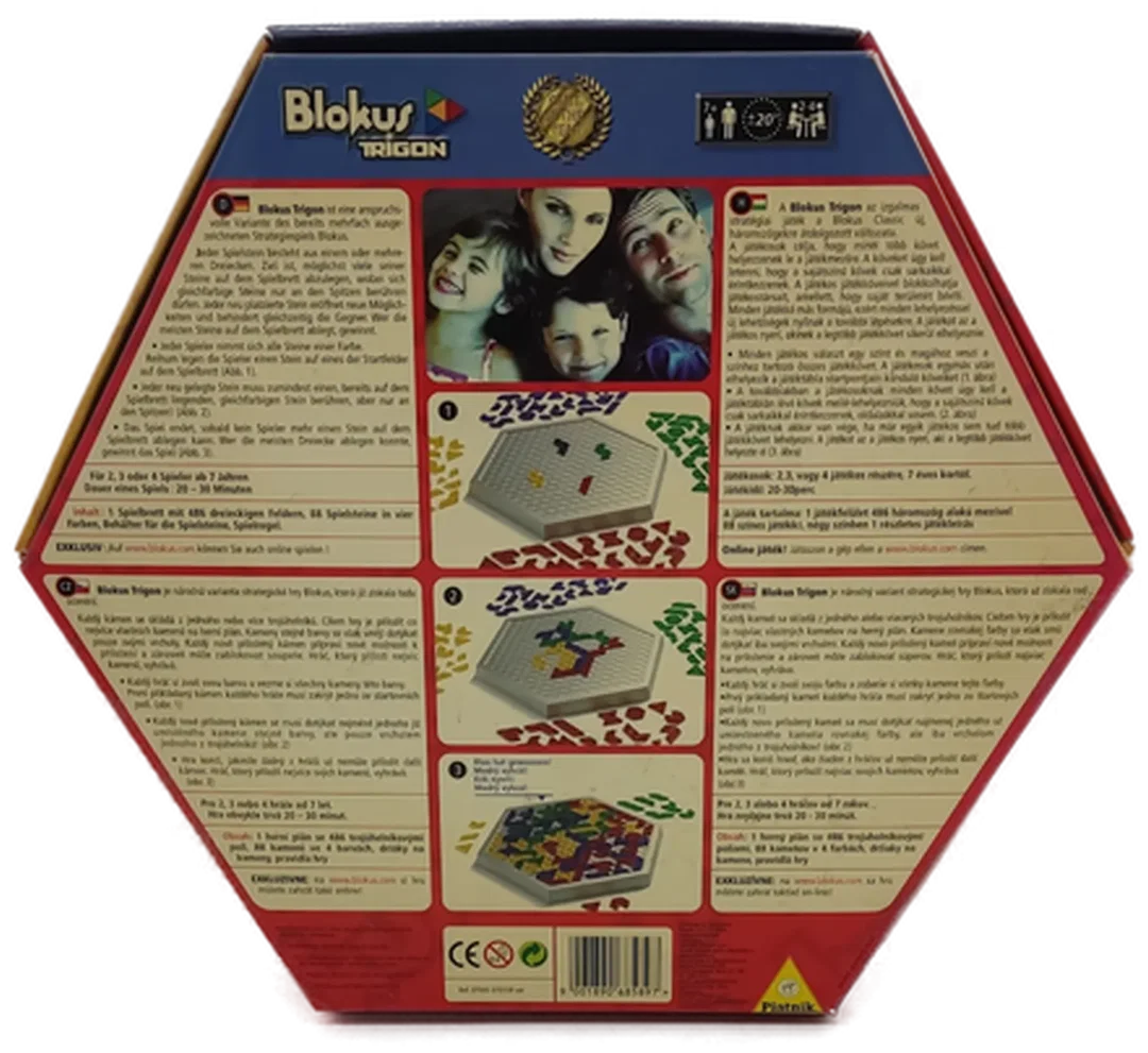 Piatnik Gesellschaftsspiel Blokus Trigon – Bild 2