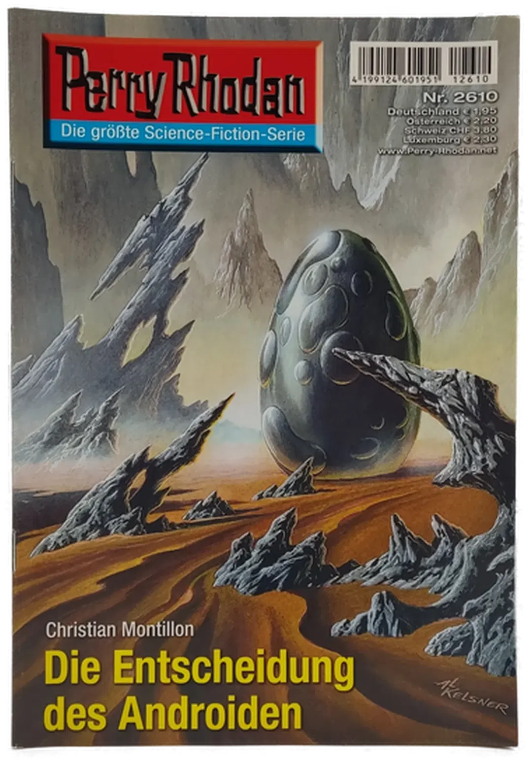 Romanheft Perry Rhodan Die Entscheidung des Androiden Erstauflage Nr. 2610 - Bild 2