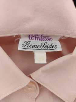 Damenbluse Sonstige Seide Altrosa | Pastell-Eleganz - Bild 3