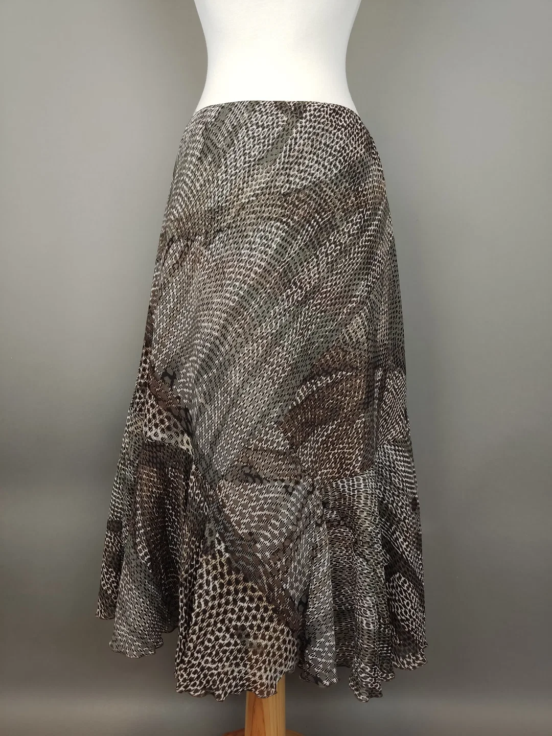 Sixth Sense by C&A Rock braun gemustert - M/L – Bild 3