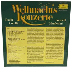 Schallplatte Weihnachts Konzert - Torelli Corelli Manfredini Locatelli - Bild 2