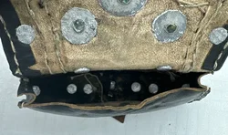 Anitke Tibet-Leder Gürteltasche Geldbörse  - Bild 3