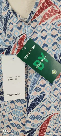 Green Cotton Maxikleid mit Blumenmotiv - Bild 6