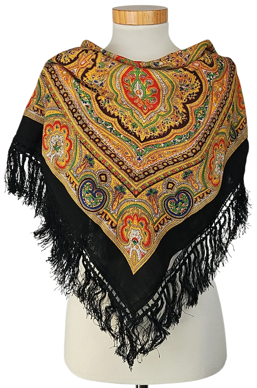 Damen Halstuch mit Ornamenten- multicolor - Bild 1