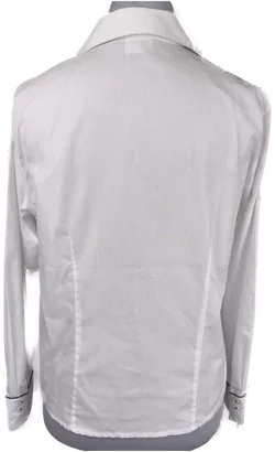 H. Moser, Damenbluse weiß, Gr. 40, Tracht - Bild 2