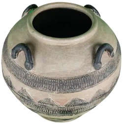 XXL Bodenvase aus Ton - Bild 3