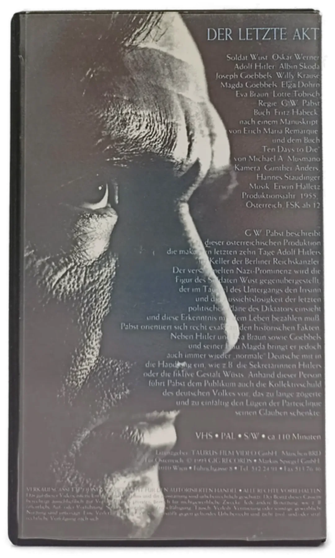 VHS "Der letzte Akt" – Bild 2