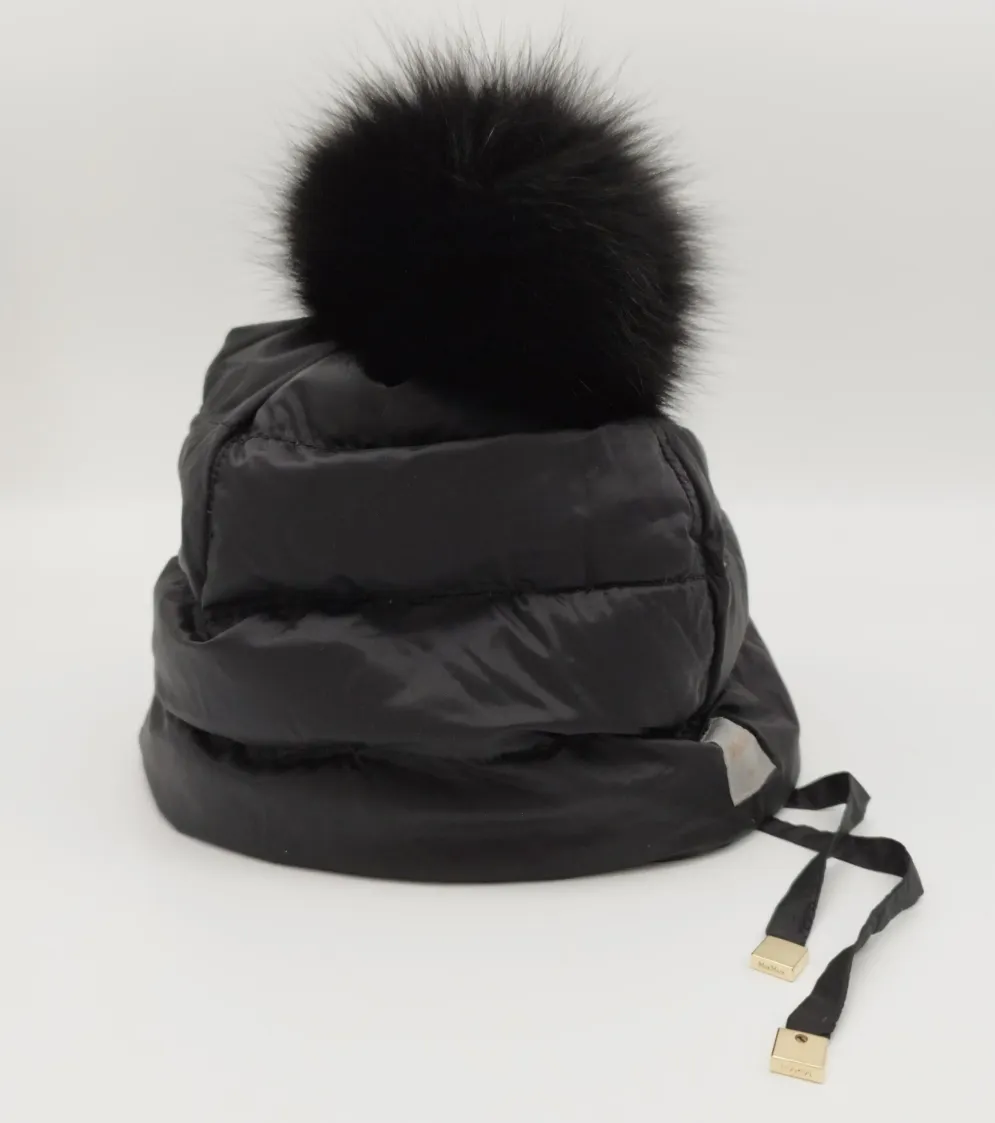 MaxMara Bommelmütze - S / 56cm, 100% Polyamid - Bild 4