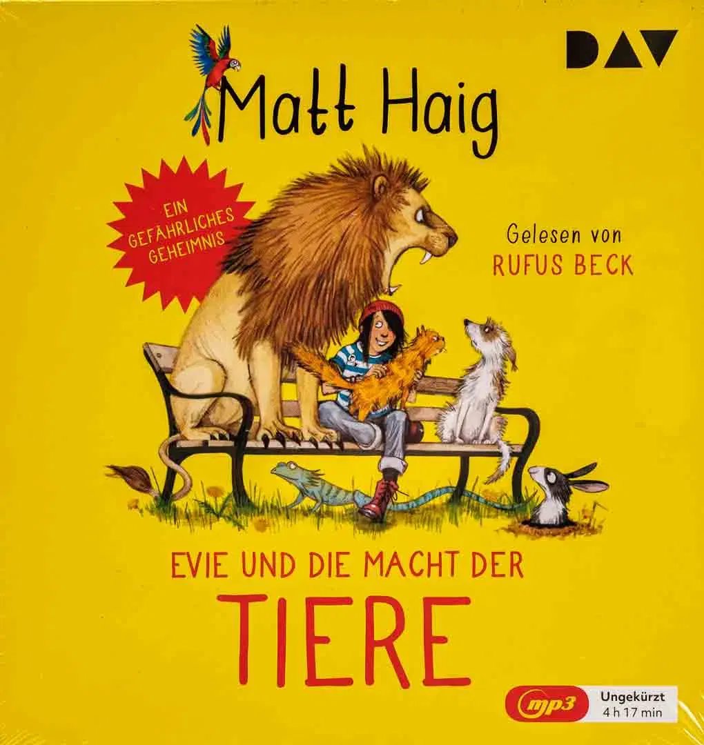 CD Hörbuch Evie und die Macht der Tiere - Rufus Beck - Bild 2