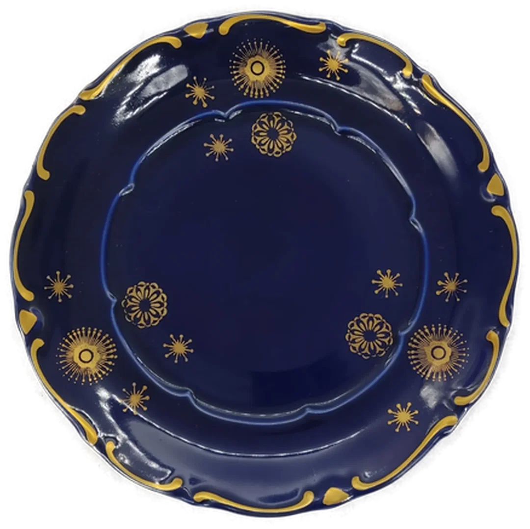 Fine China Lichte Sammeltasse Echt Kobalt 3-tlg. – Bild 2