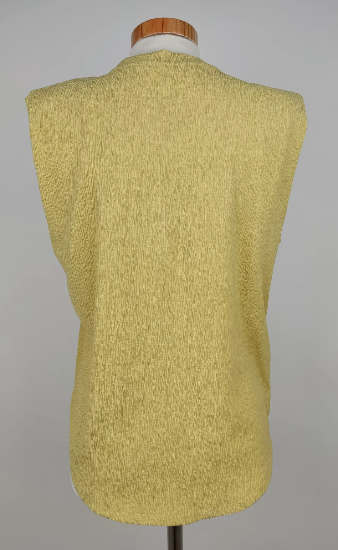 Mango Damen Shirt, gelb - Gr. XS – Bild 3