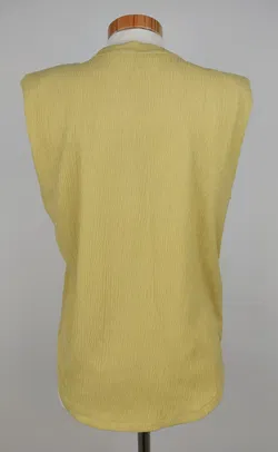 Mango Damen Shirt, gelb - Gr. XS - Bild 3