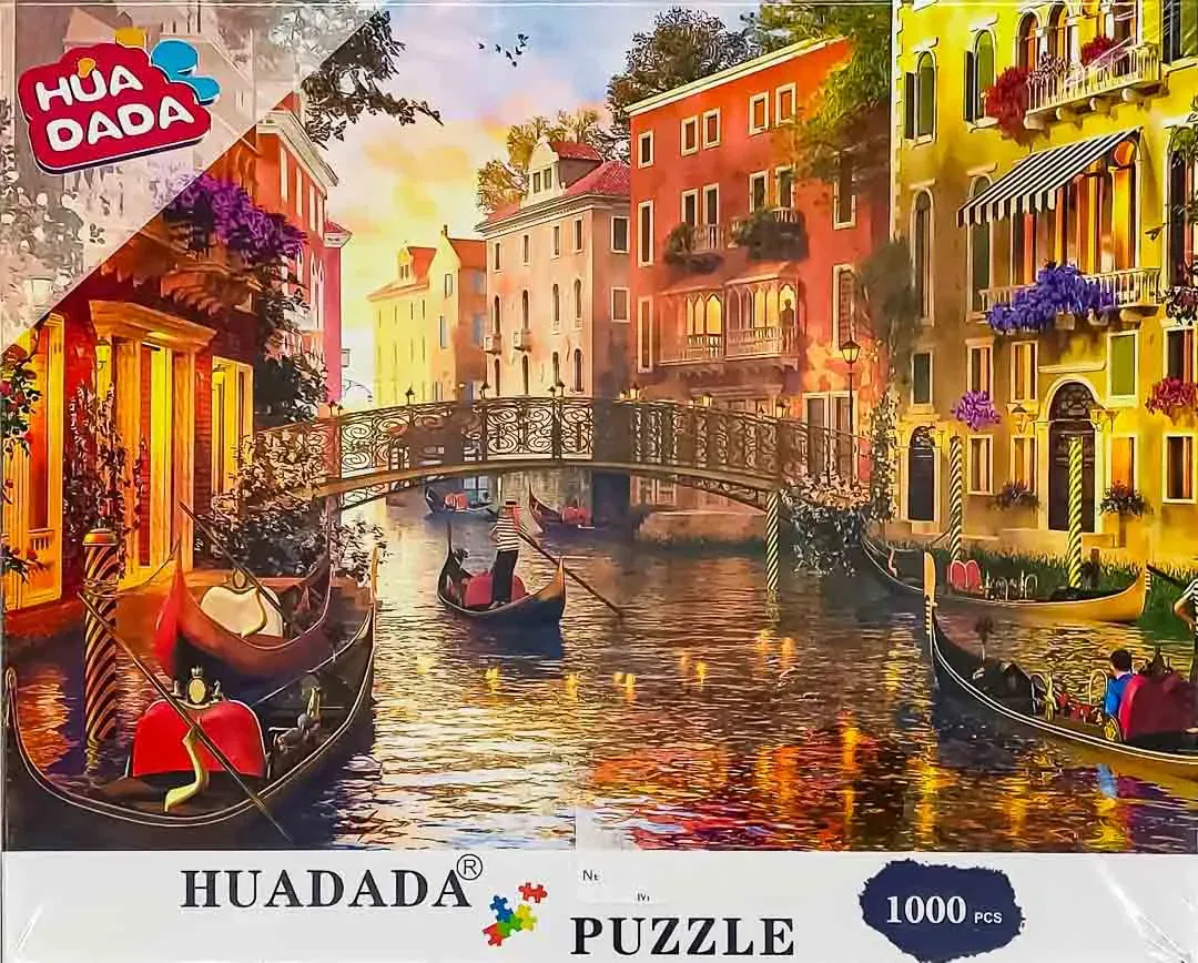 HUADADA Puzzle, 1000 Teile/VENEDIG/ Nagelneu in Originalverpackung, fabrikversiegelt!!! - Bild 4