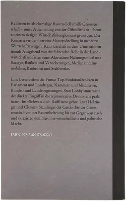 Buch "Schwarzbuch Raiffeisen" von Lutz Holzinger und Clemens Staudinger – Vorschau 2