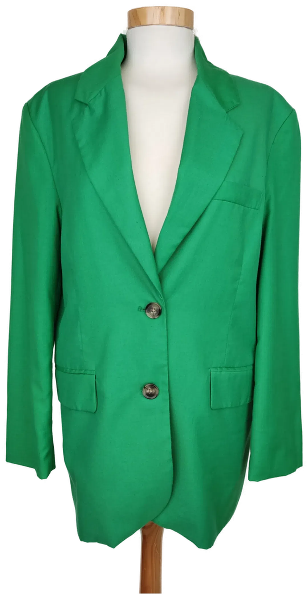 BERSHKA Damen Blazer grün - S/36 - Bild 1