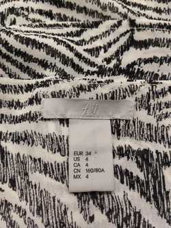 Damen Top H&M Animal-Print | Sommerliche Leichtigkeit - Bild 4
