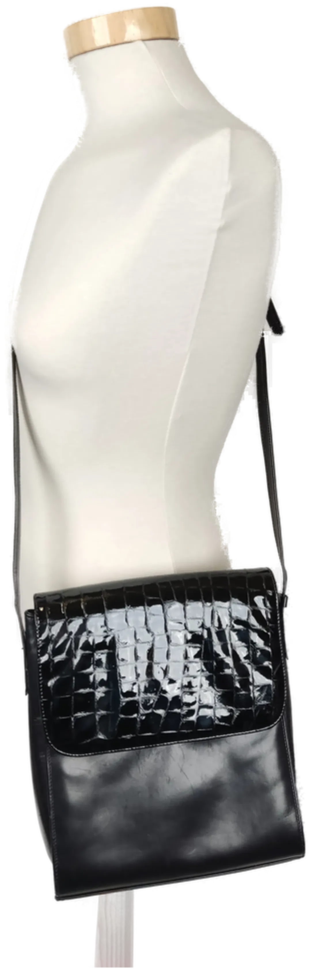 Damen Hand- Schultertasche schwarz - Bild 1