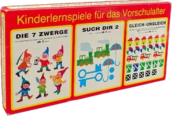 Kinderlernspiel für das Vorschulalter – drei Spiele in einem - Bild 1