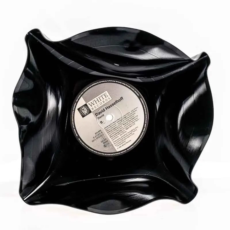 Schale aus einer echten Vinylschallplatte Modell "The Hoff" – Bild 5