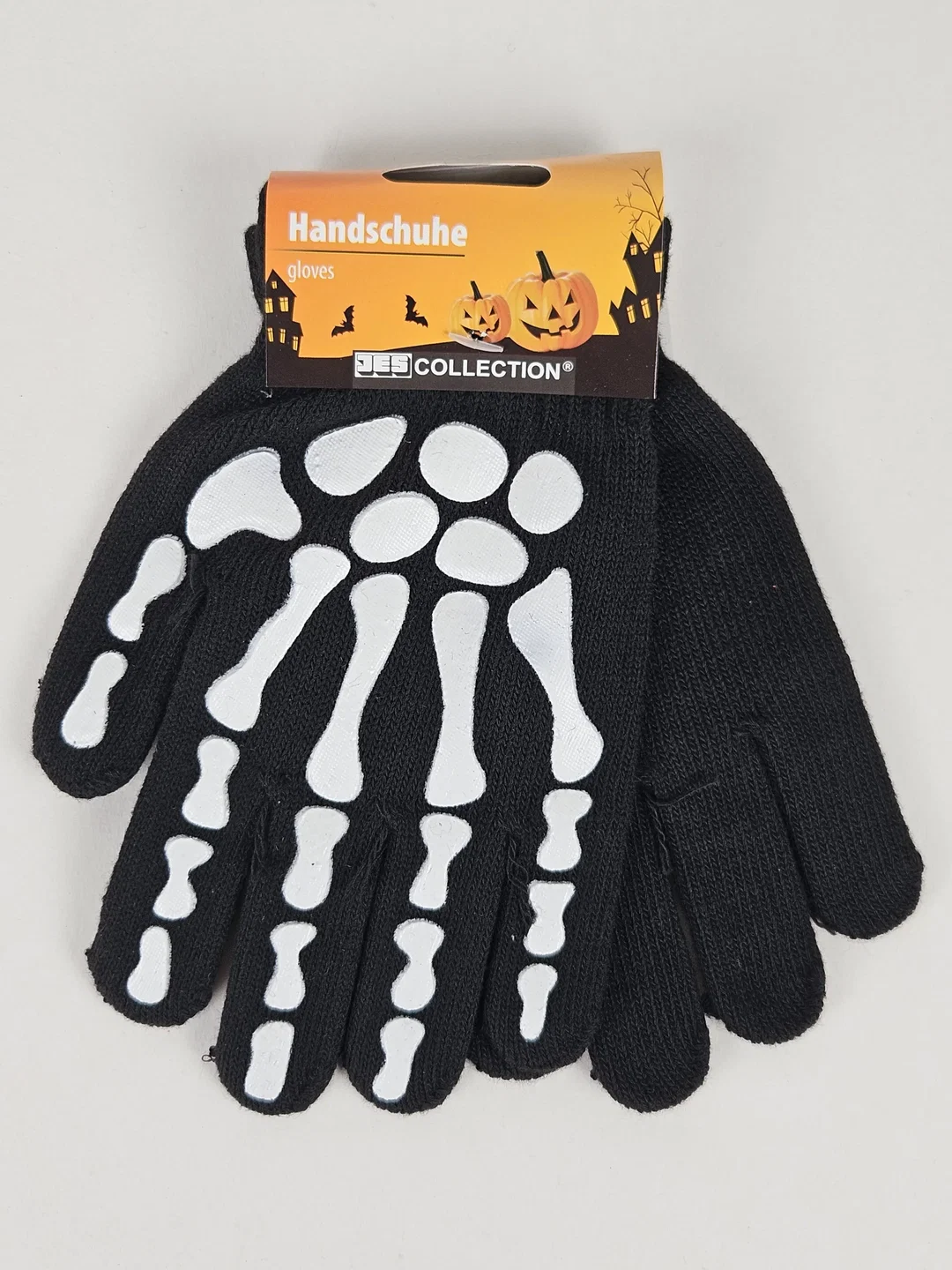 Halloween Zubehör #3 "Skelett-Handschuhe " – Bild 1