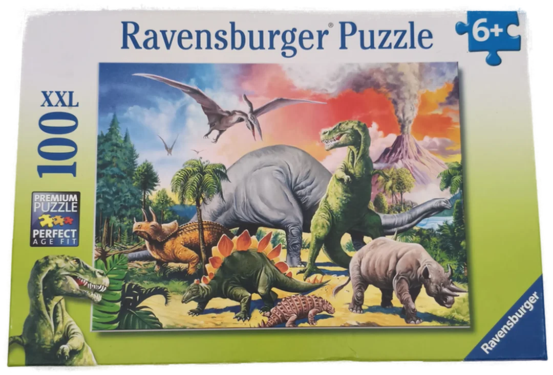Ravensburger, Puzzle "Dinosaurier", 100 Teile – Bild 1