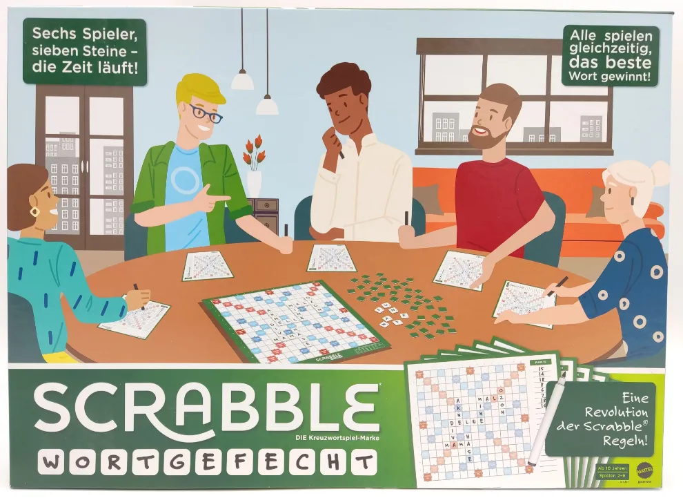 Scrabble Wortgefecht - Gesellschaftsspiel - Mattel - Bild 1