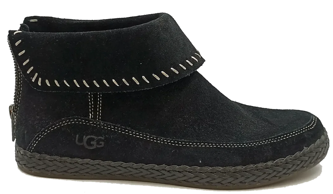UGG Damenwinterstiefletten schwarz Gr. 38 – Bild 6