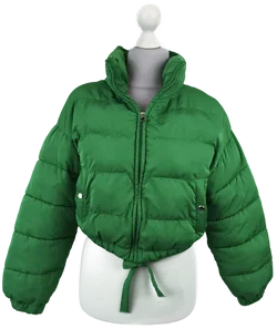 Fishbone, Damenanorak, Winterjacke, Steppjacke, Gr. S, grün - Bild 1