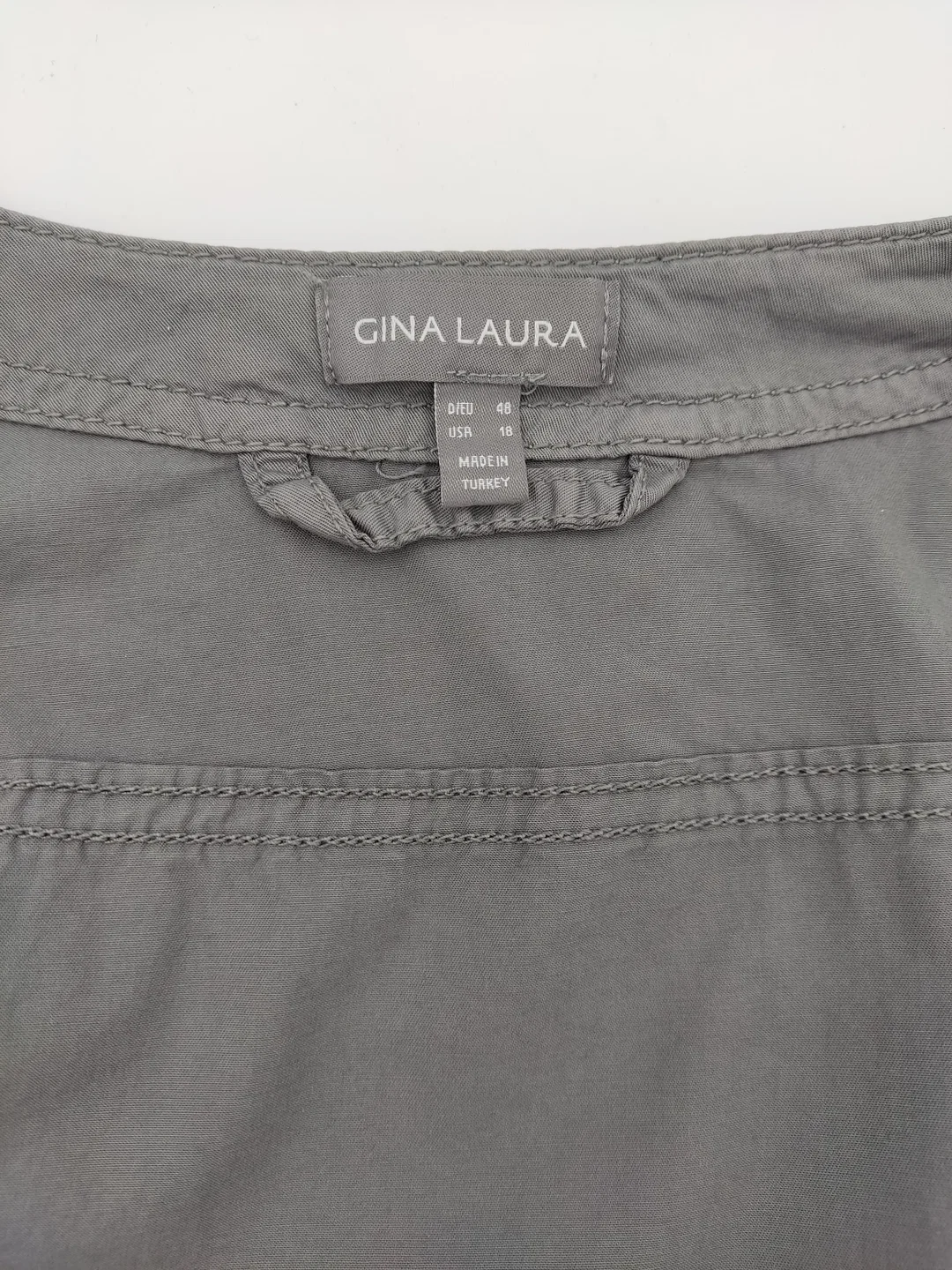 Damenjacke GINA LAURA, Baumwolle, Gr. 48 | Casual-Liebling – Bild 4
