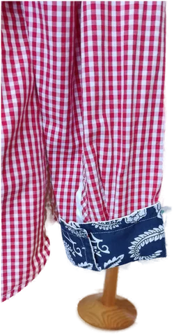 Tommy Hilfiger Damen Hemd, rot - Gr. 40 - Bild 5